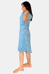 Sweetmoon Long T Shirt Nightdress - Blue — thumbnail 4